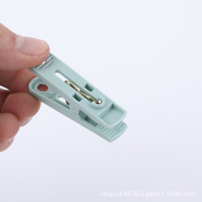 China 50 Pcs Colorful Clothes Peg Set – Strong Grip Plastic Clips