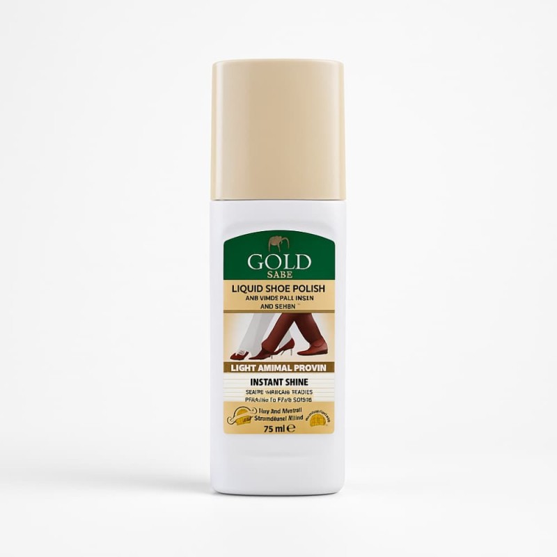 Gold Care Instant Shine Liquid Shoe Polish 75 ML