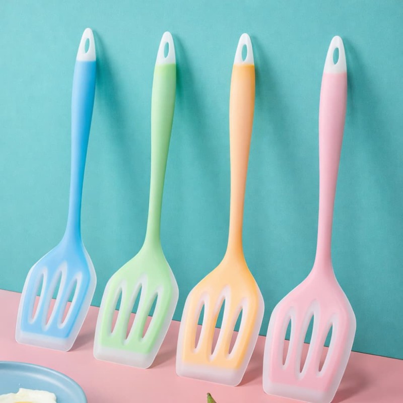 31cm Food Grade Silicone Non-Stick Cooking Spoon – Heat Resistant Kitchen Spatula