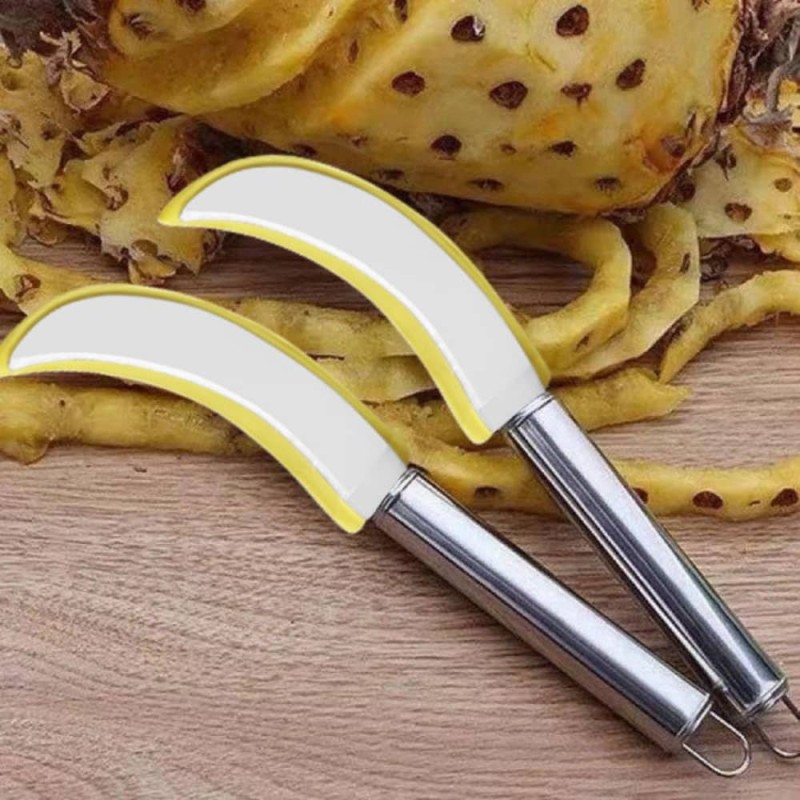Stainless Steel Pineapple & Fruit Peeler Knife