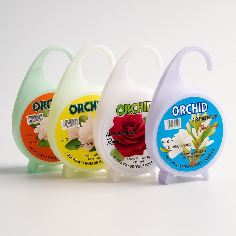 Orchid Natural Scented Bathroom Air Freshener
