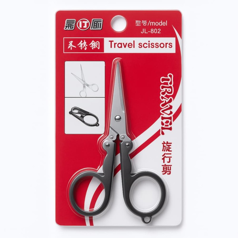 Portable Stainless Steel Pocket Scissor – Multi-Use Design
