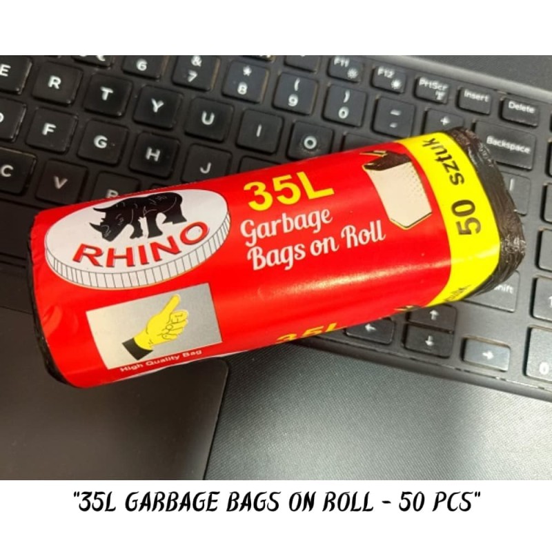 Garbage Bags 24" x 24" On Roll - 50 pcs