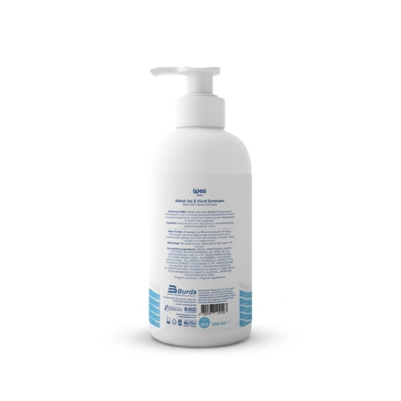 Wee Baby- Baby Hair & Body Shampoo 500 ML