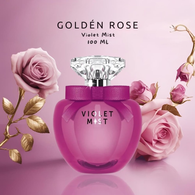 Golden Rose Eau De Parfum Violet Mist 100 ML