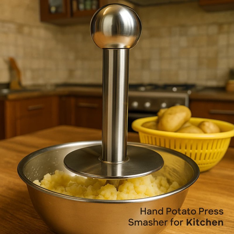Hand Potato Press Smasher for Kitchen-1 Piece