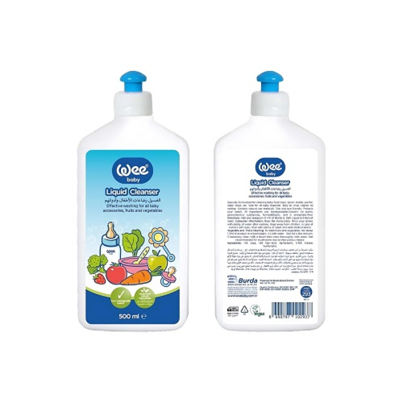 Wee baby liquid cleanser 500ml