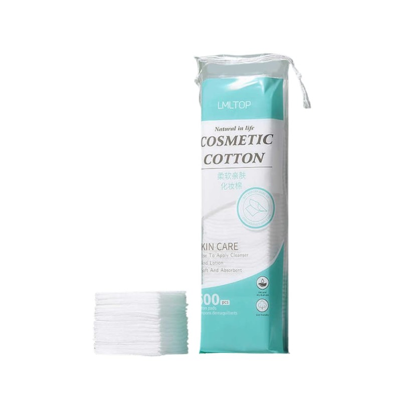 Lameila cosmetic cotton pads deep clean makeup remover(500pcs)