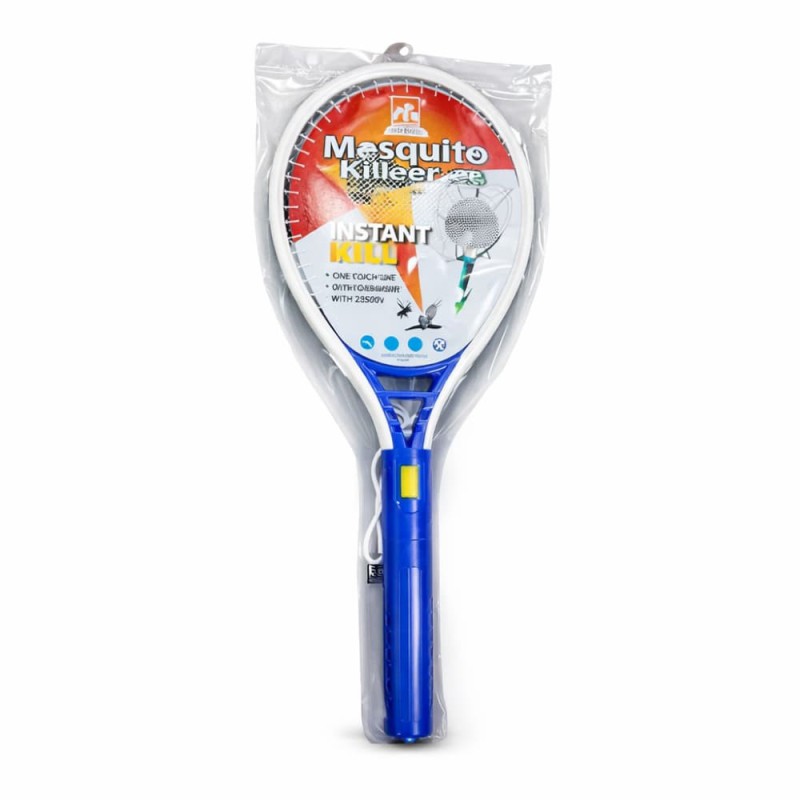 Rechargeable Mosquito Killer Racket with LED Light