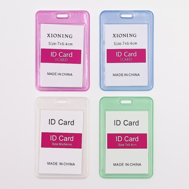 Durable Credit & ID Card Holder Case 3pcs