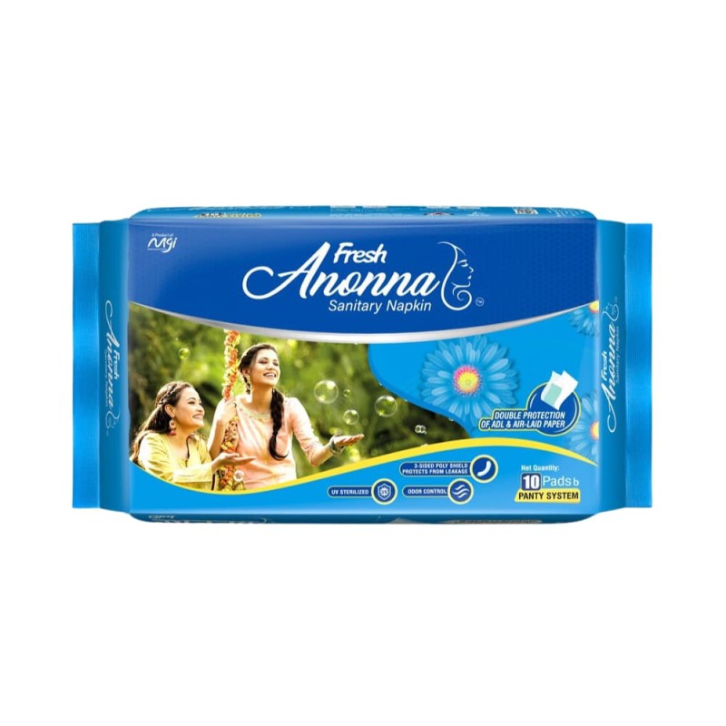 Fresh Anonna Sanitary Napkin 240mm (Panty System) 10 pads