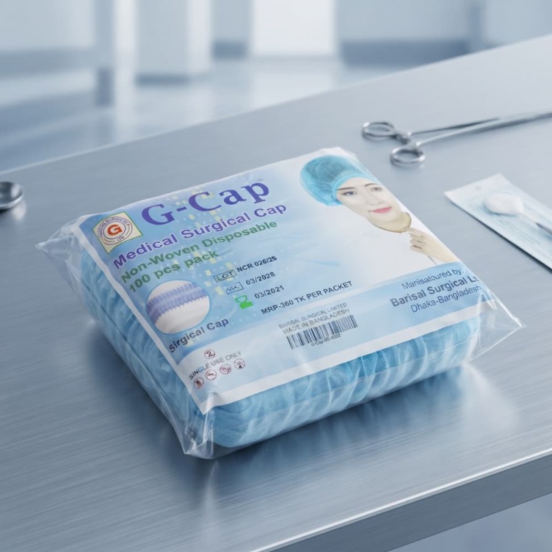 G-Cap Medical Surgical Cap (100 Pcs)
