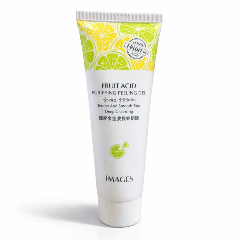 IMAGES FRUIT ACID PURIFYING PEELING GEL TENDER AND SMOOTH SKIN DEEP CLEANSING