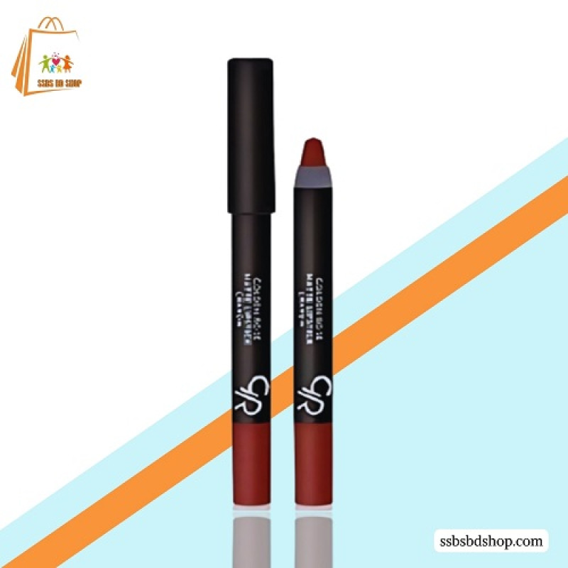 Golden Rose Matte Lipstick Crayon