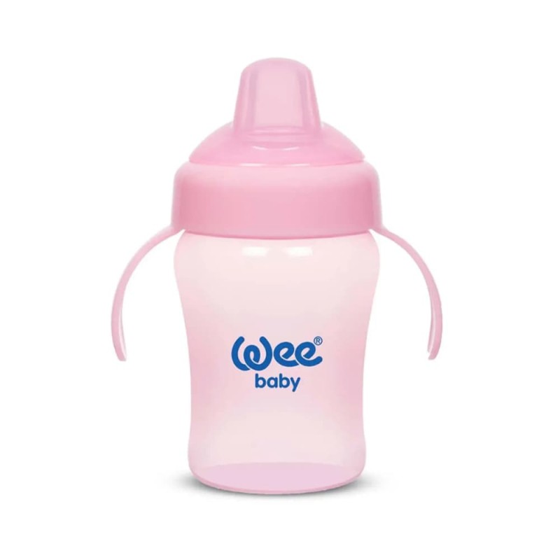Wee Baby Colorful Non-Spill Cup With Grip (240 ML)