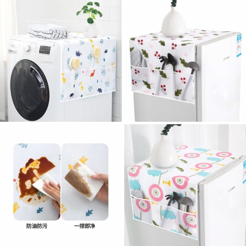 China High-Quality PEVA Fridge Cover for Dust Protection & Storage