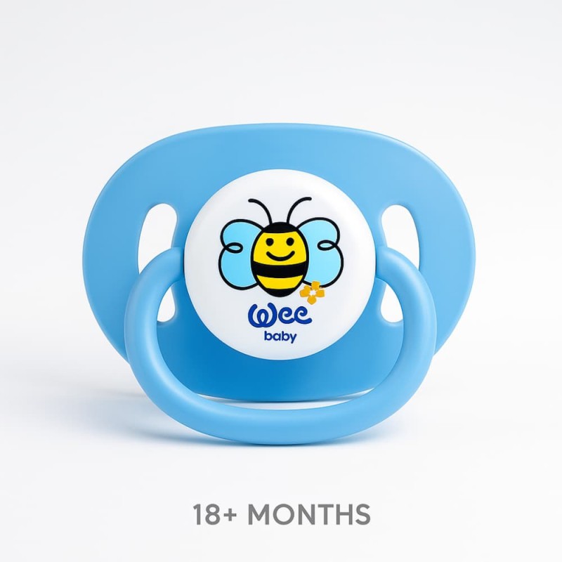 Wee Baby Oval Body Round Teat Soother