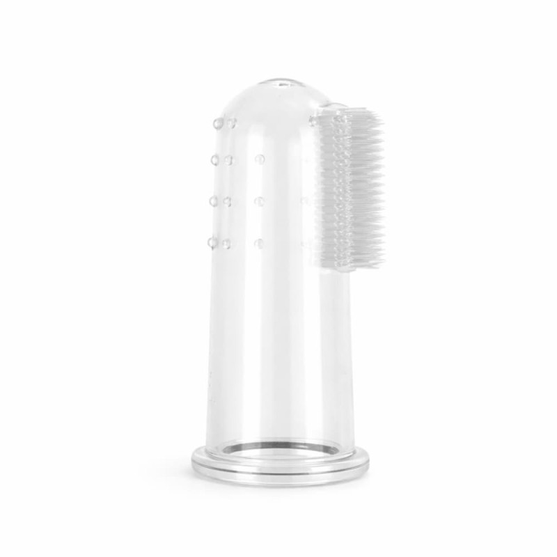 Soft Silicone Baby Toothbrush Set – Finger Brush & Tongue Cleaner