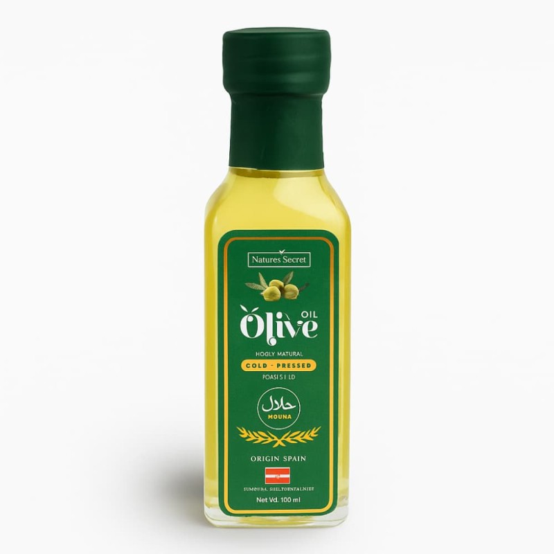Nature's Secret Olive Oil Glass Bottle 100ml