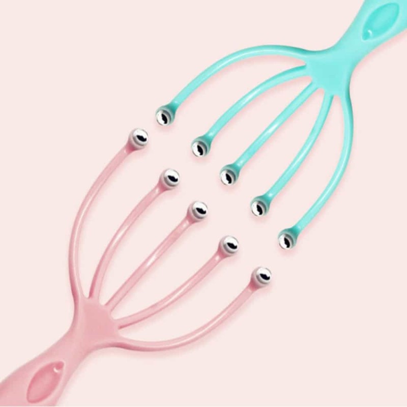 Handheld 5-Claw Head Massager Relieve Pain Stress Relax Scratcher Scalp Care