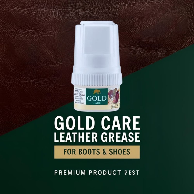 Gold Care Leather Grease for Boots & Shoes