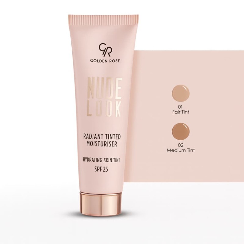 Golden Rose Nude Look Radiant Tinted Moisturiser SPF 25