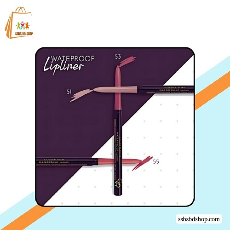 Golden Rose Waterproof Lipliner Pencil