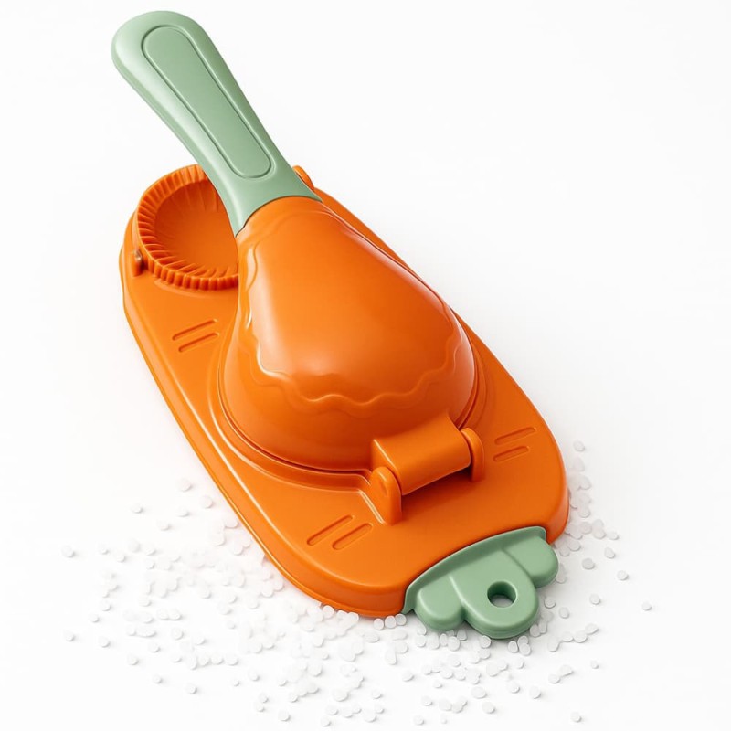 2-in-1 Dumpling & Momo Maker – Pitha Press & Dough Skin Mold Tool for Easy Homemade Snacks