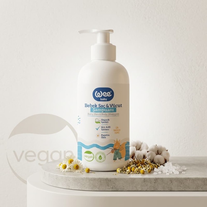 Wee Baby- Baby Hair & Body Shampoo 500 ML
