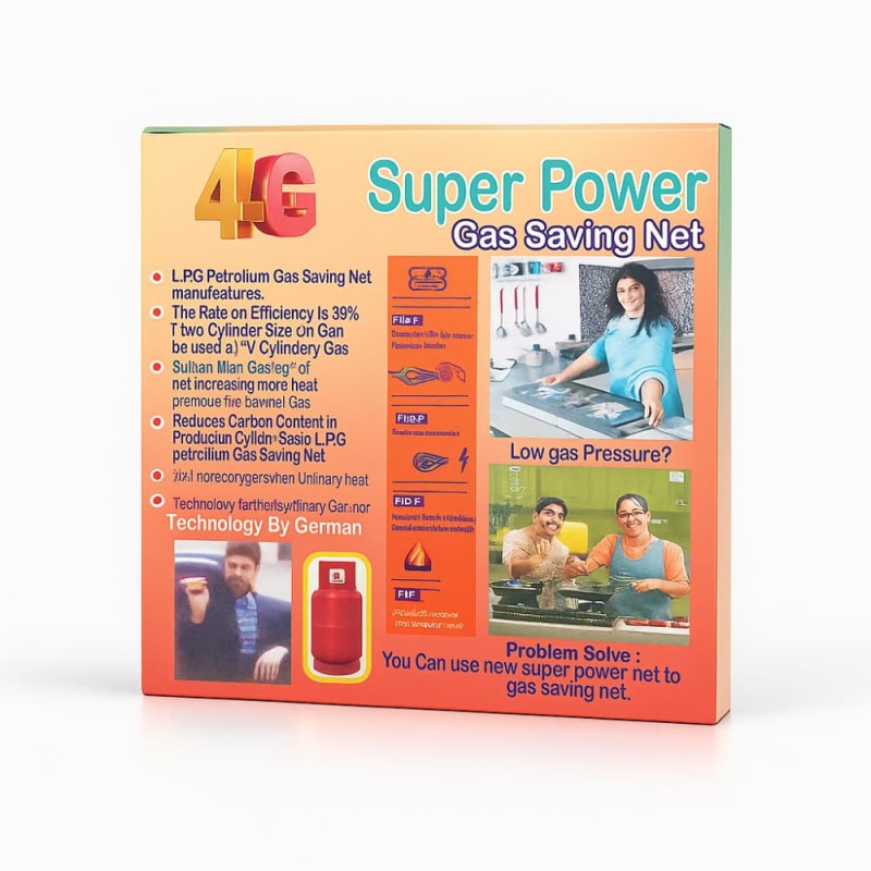 Super Power LPG Gas Saving Net 38% Efficiency – German Technology 1 Year Warranty