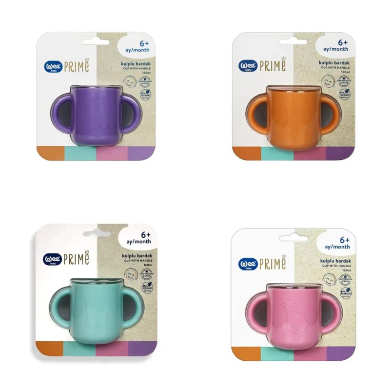 WEE BABY Silicone Cup With Handle