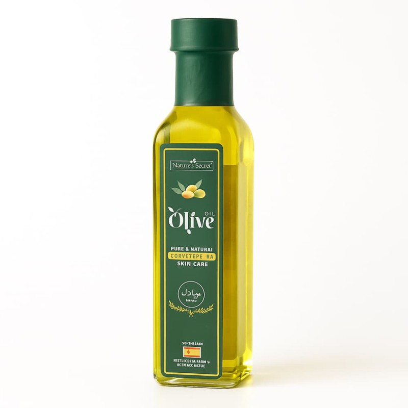 Nature's Secret Olive Oil Glass Bottle 250ml