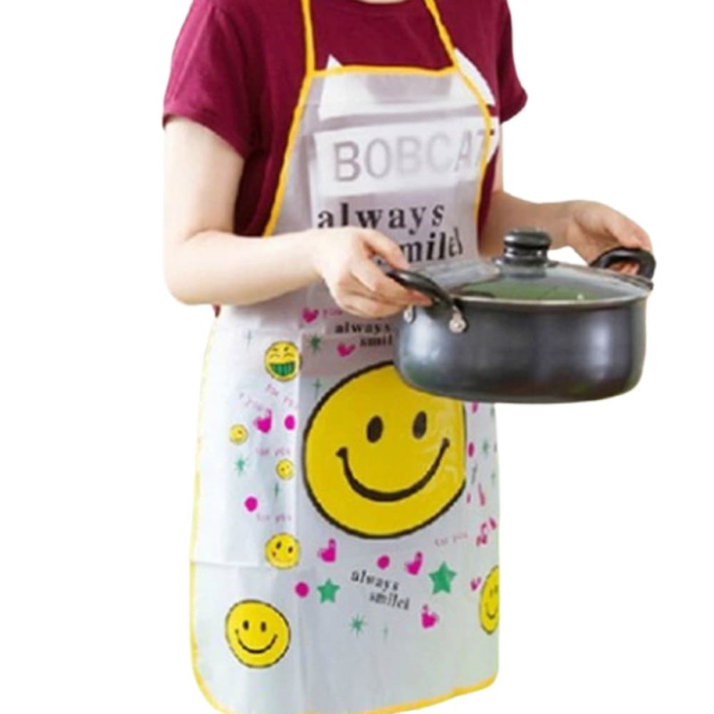 Kitchen Cooking Apron Cartoon Design Half-Length