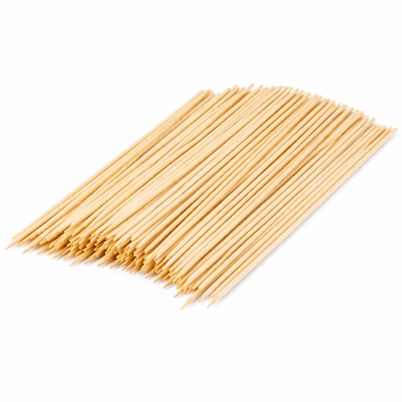 Bamboo BBQ Skewers 6 Inch 200pcs Kabab Grill Sticks