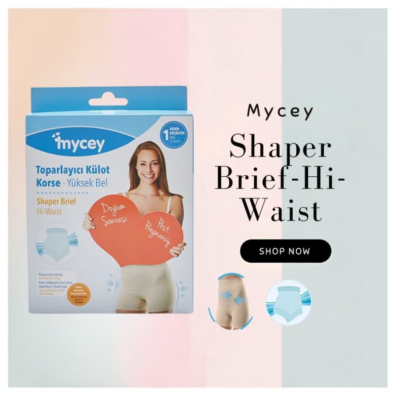 Mycey Shaper Brief - Hi-Waist
