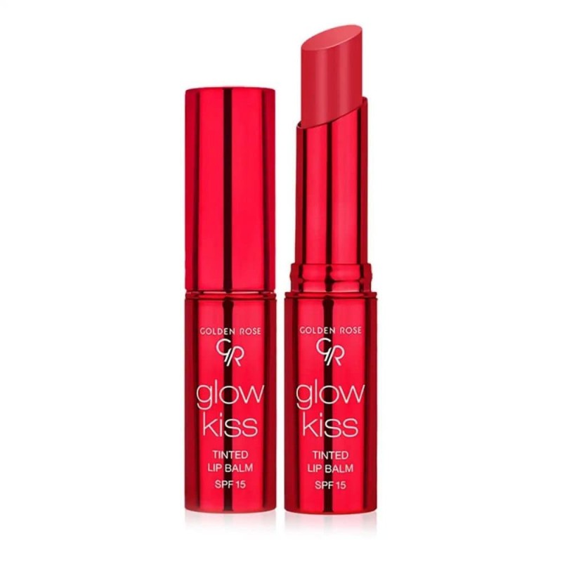 Golden Rose Glow Kiss Tinted Lip Balm Strawberry