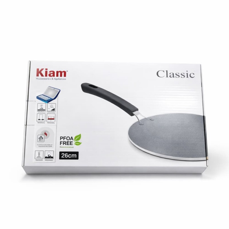 Kiam Classic 26cm Nonstick Induction Tawa