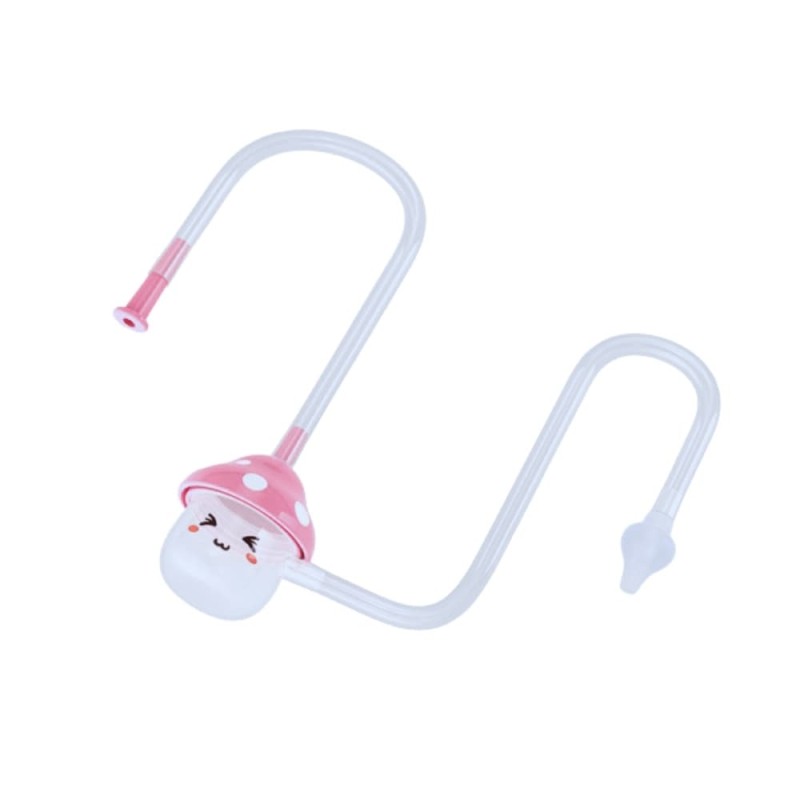 Babyage Two Tube Mushroom Shape Baby Nasal Aspirator