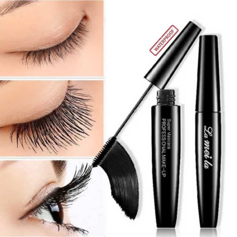 Lameila Waterproof Deep Black Long Lasting Mascara
