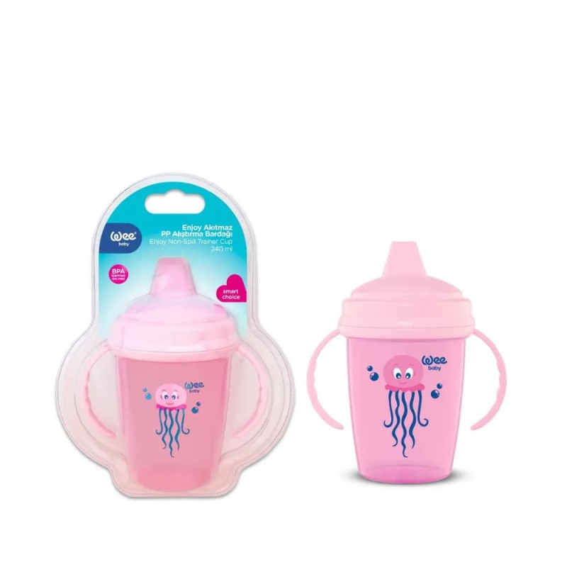 Wee Baby Enjoy Non-Spill Trainer Cup 240 ML