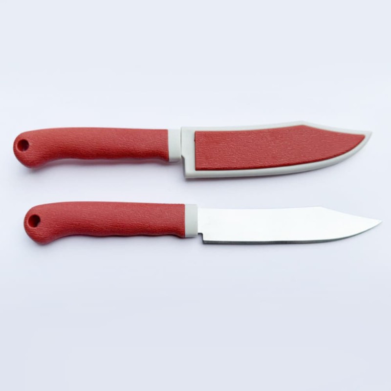 23cm Stainless Steel Fruit Knife with Protective Cover