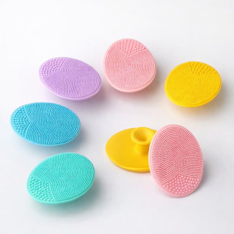 Apple bear Baby Silicone Finger & Hair Brush Set – BPA Free