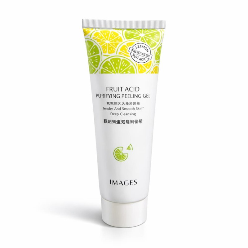 IMAGES FRUIT ACID PURIFYING PEELING GEL TENDER AND SMOOTH SKIN DEEP CLEANSING