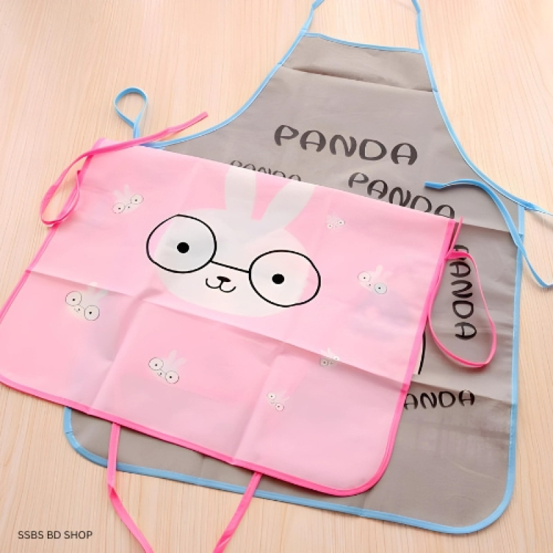 Kitchen Cooking Apron Cartoon Design Half-Length