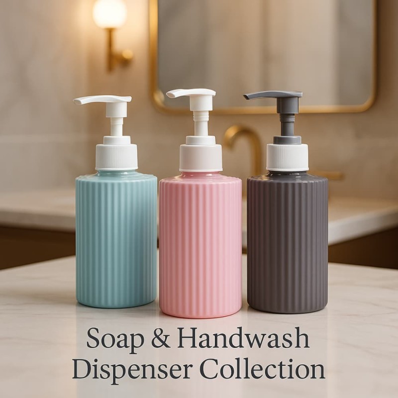 Soap & Handwash Dispenser – Multi-Use Liquid Pump Bottle for Sanitizer, Lotion & Oil