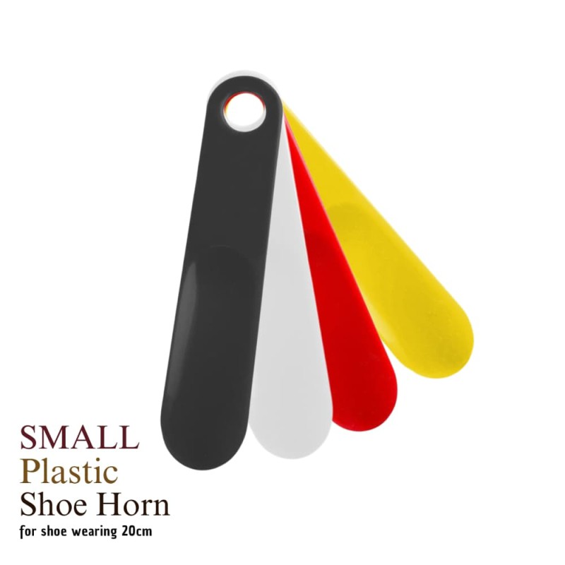 Small Plastic Shoe Horn For Shoe Wearing 20cm