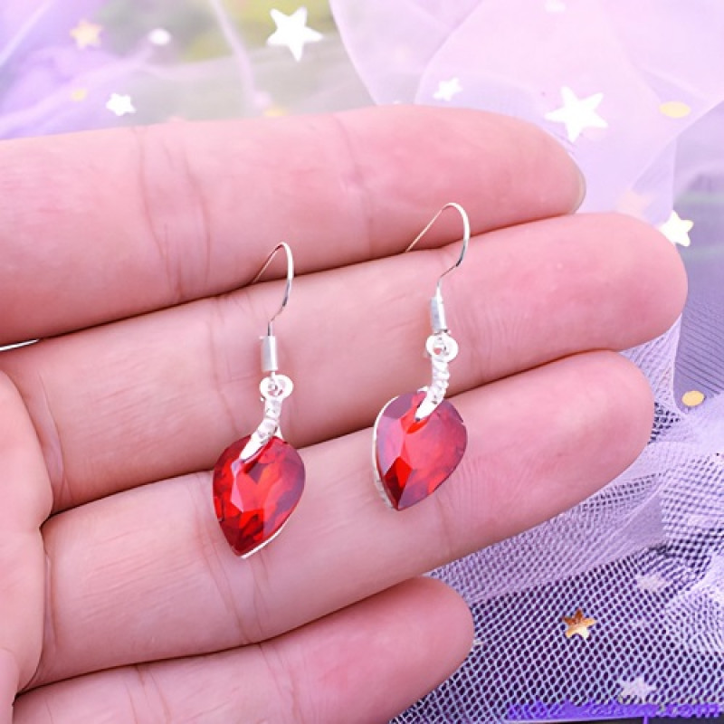 new Korean dongda opal long earrings female long tassel earrings