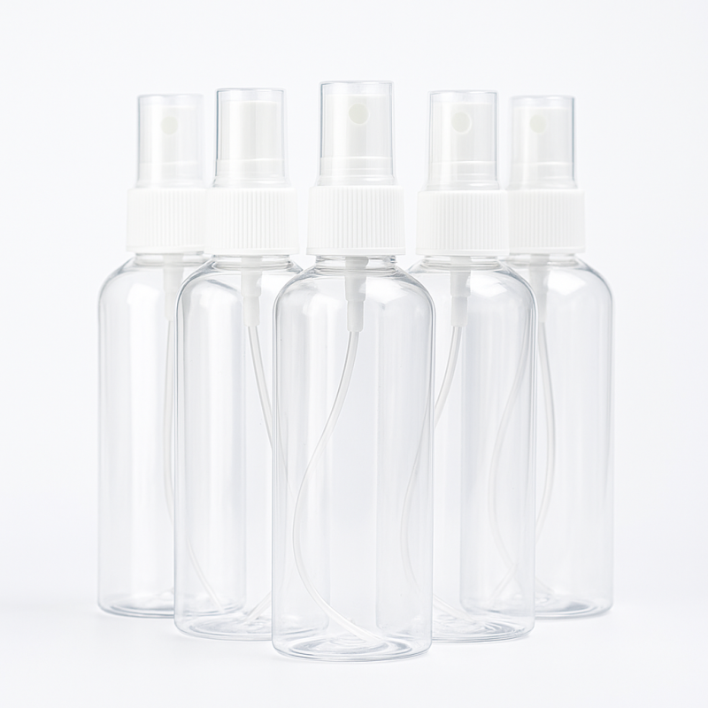 Plastic Transparent Spray Bottle 100ml (1pcs)