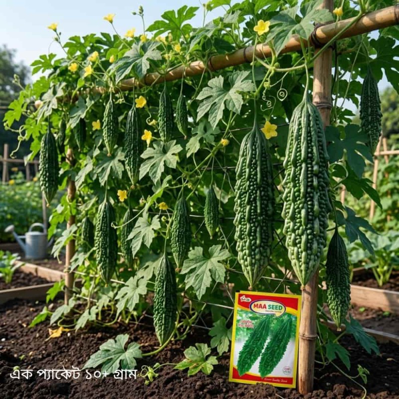 স্পেশাল গজ করলা হাইব্রিড বীজ | Special Goj Hybrid Bitter Gourd Seeds