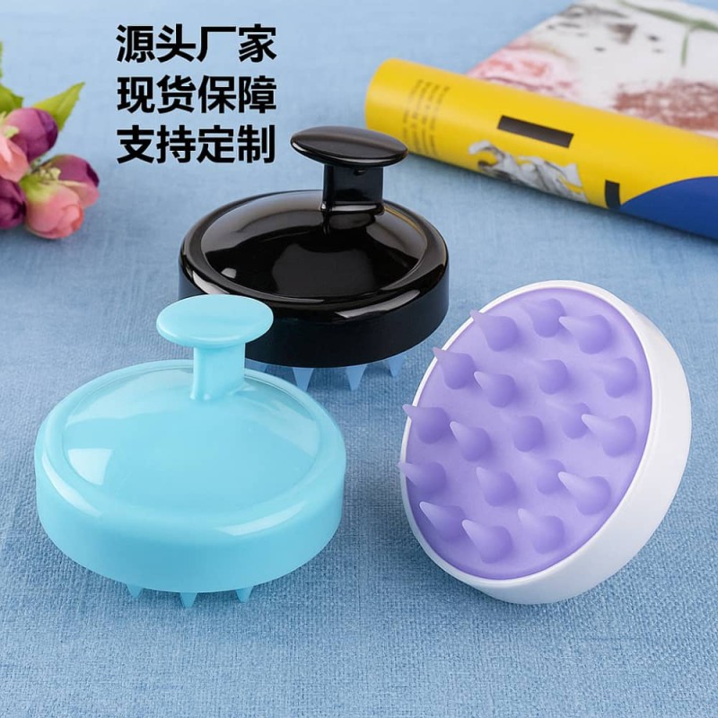 Silicone Hair Scalp Massager Brush – Shampoo & Shower Comb for Hair Care
